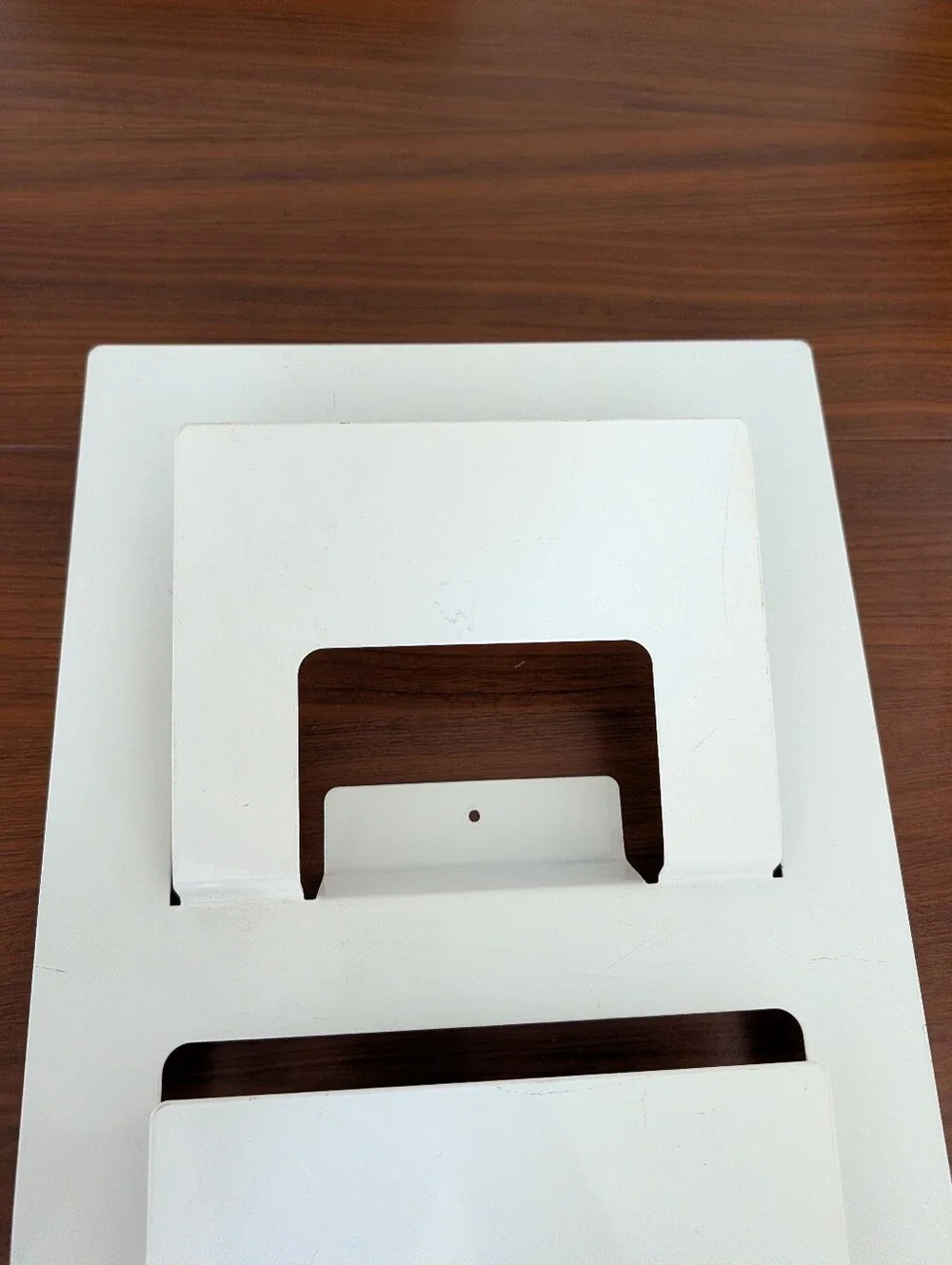 Ikea Magazine Wall Rack Skrissel Metal White Pre Owned